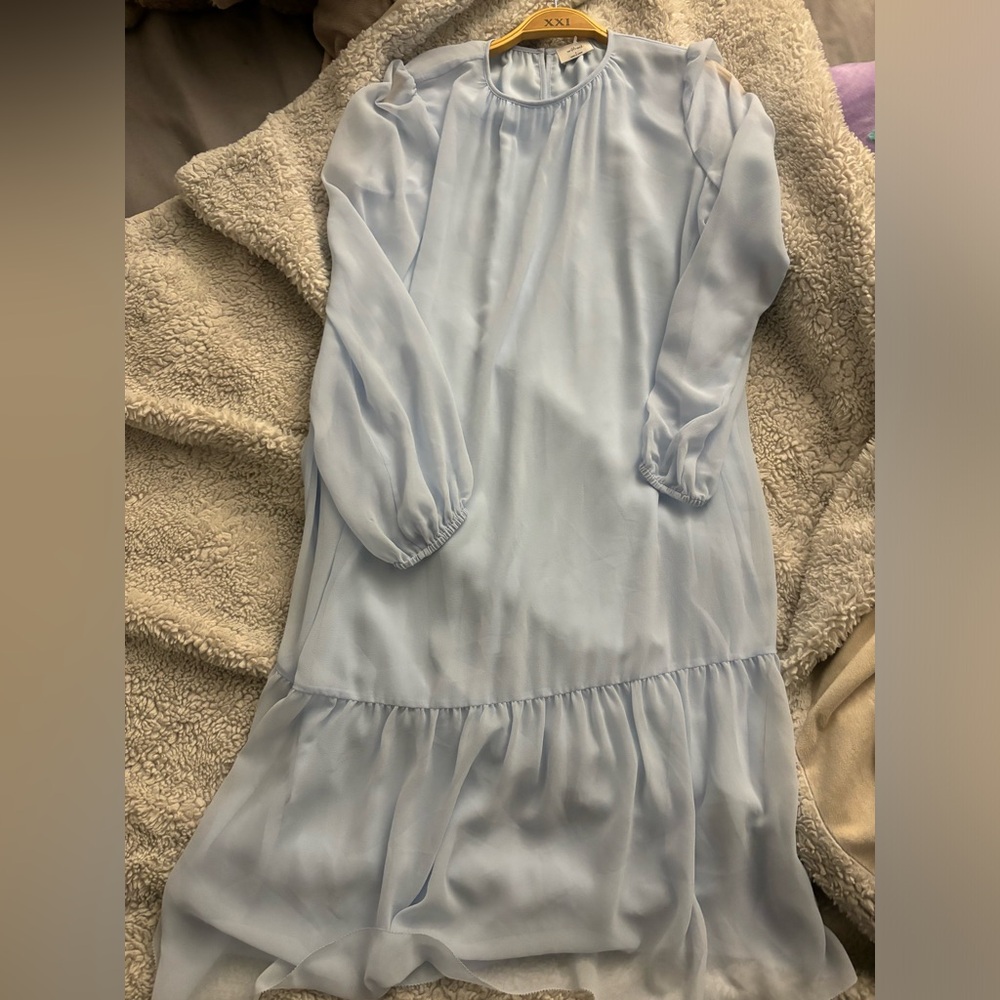 Wilfred Light Blue Midi Dress